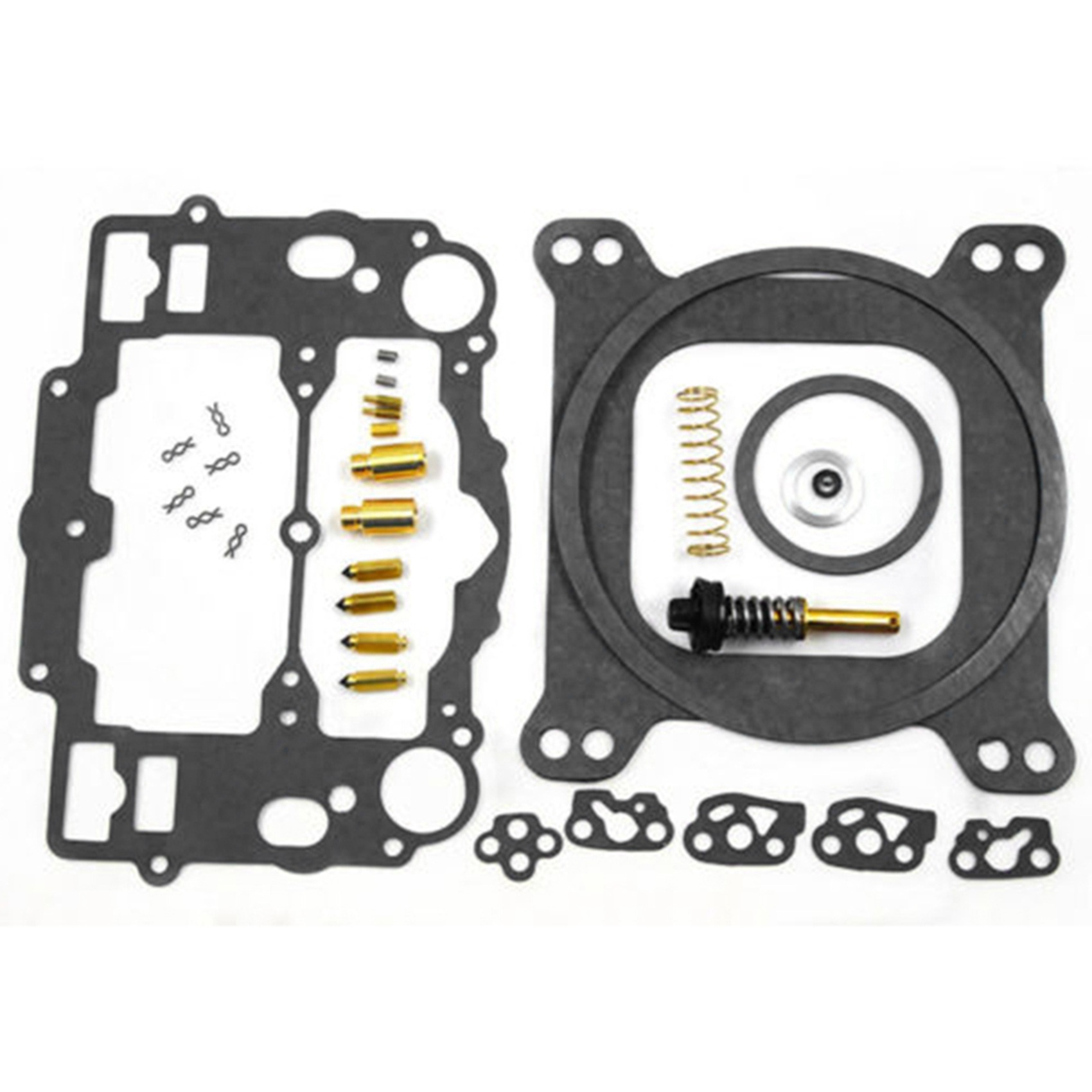 Gold 6138 - 耐久性のあるキャブレター修理キット キャブレター交換用 Edelbrock 1477 1400 1404