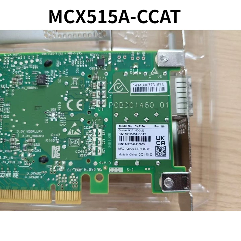 MCX515A-CCAT Mellanox ConnectX - 100Gbe Qsfp28 Network Card のレビューと価格